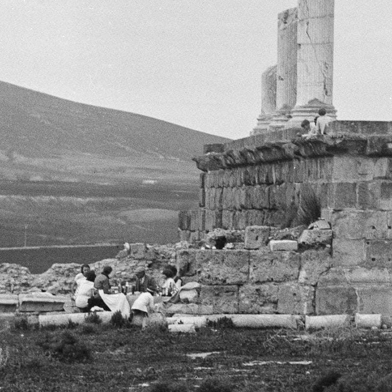Historic View of Thurburbo Majus - Roman Ruins in Tunisia