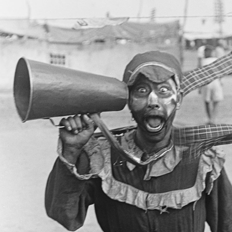 Clown with Megaphone
