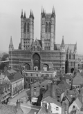 Elevated View of Lincoln Cathedral