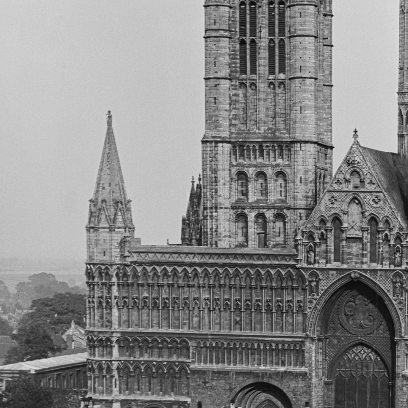 Elevated View of Lincoln Cathedral