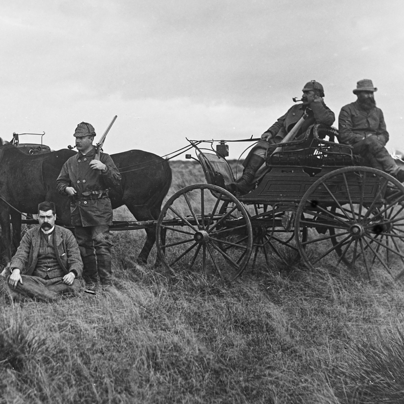 Group of Men on Hunting Trip