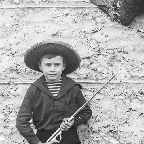 Boy with Gun and Unfortunate Bird