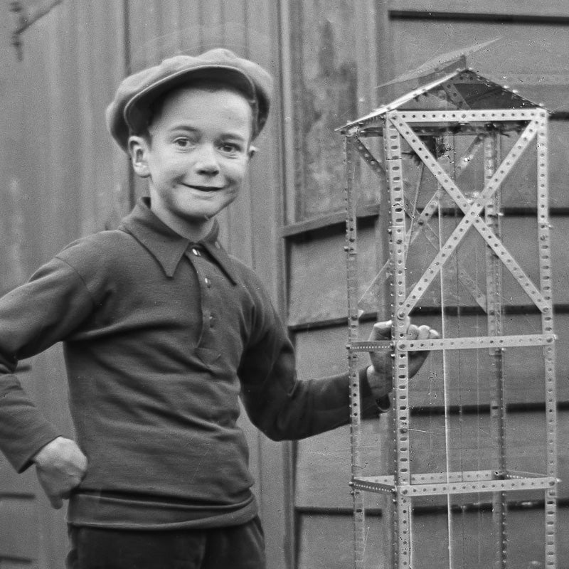 Proud Boy and Meccano Structure