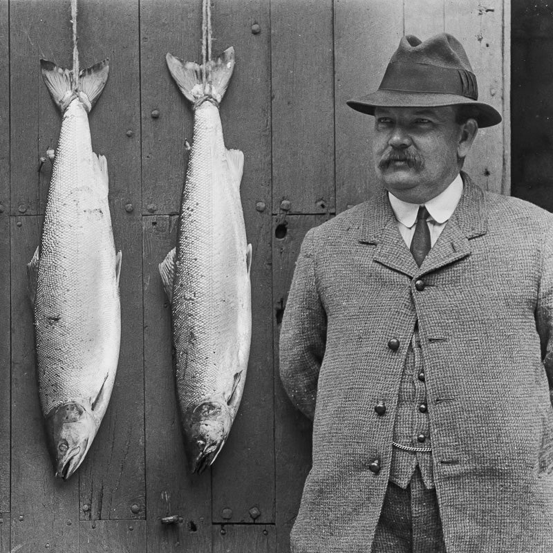 Gentlemen with River Salmon