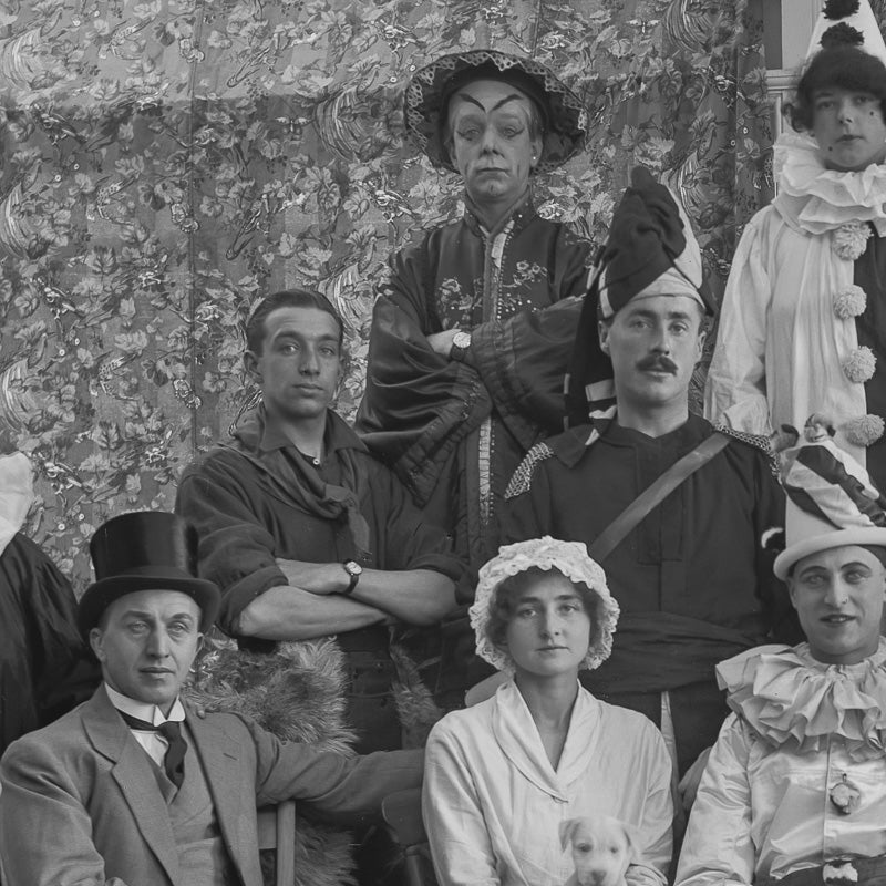 Group Photograph of Theatre Troupe