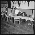 Partygoers Taking a Break at Whiskey A Go Go - Soho - 1960